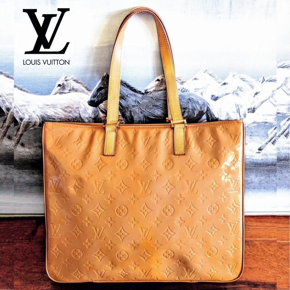 🆕Louis Vuitton Vernis Orange Monogram